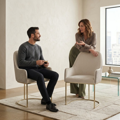 Gestoffeerde stoel 2x Stoelen Eetkamerstoel Hoogwaardige Keukenstoel Veelkleurig Modern