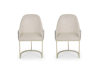 Gestoffeerde stoel 2x Stoelen Eetkamerstoel Hoogwaardige Keukenstoel Veelkleurig Modern
