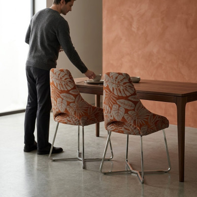 Eetkamerstoel Keukenstoel 2x stoelen Armstoel Luxe Multicolor Modern Eetkamer
