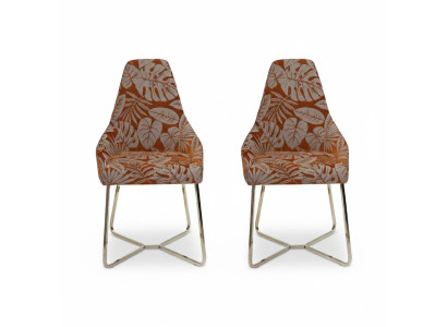 Eetkamerstoel Keukenstoel 2x stoelen Armstoel Luxe Multicolor Modern Eetkamer