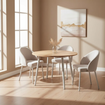 Eetkamerstoel Wit 4x Stoelen Moderne Eetkamerstoelen Houten Ontwerp Nieuw