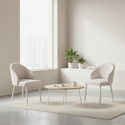 Eetkamerstoel Wit 6x Stoelen Eetkamer Modern Stoel Hout Ontwerp Nieuw