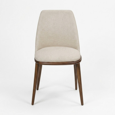 Witte 2x eetkamerstoelen Luxe eetkamerinrichting Designermeubelen