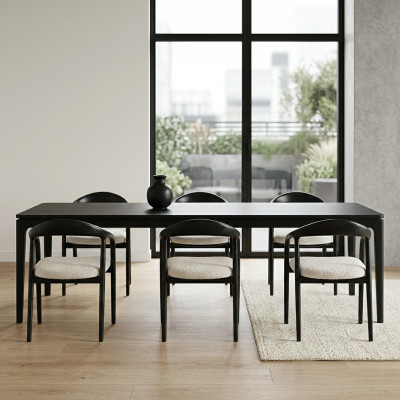 Stijlvol Roestvrij Staal 6x Stoelen Eetkamer Zwart Modern Stoel Designer Metaal