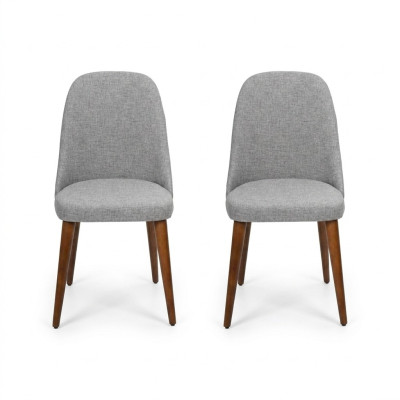 Zit Stoel Ontwerper Houten Stoel Eetkamerstoel Luxe Hout Nieuw Meubels 2x Stoelen Nieuw