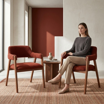 Luxe meubels Eetkamer Ontwerper 2x Stoelen Modern Interieur Nieuw Stoelen