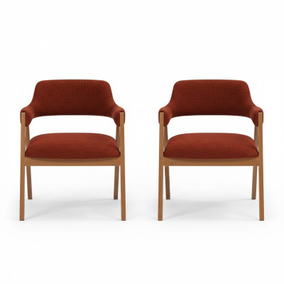 Luxe meubels Eetkamer Ontwerper 2x Stoelen Modern Interieur Nieuw Stoelen