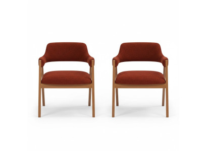 Luxe meubels Eetkamer Ontwerper 2x Stoelen Modern Interieur Nieuw Stoelen