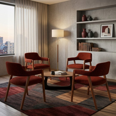 Moderne eetkamermeubels Designer Luxe 4x stoelen Meubels Nieuwe stoelen nieuw