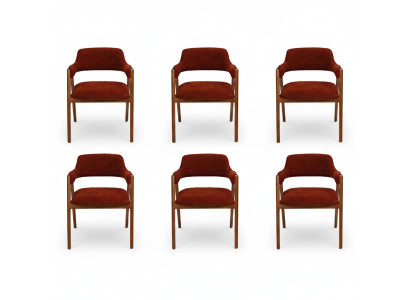 Moderne eetkamermeubels Designer Luxe 6x Stoelen Meubilair Nieuwe Stoelen