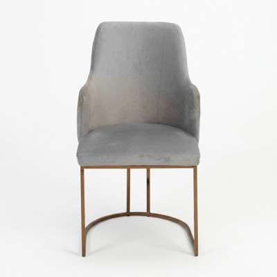 Moderne eetkamerstoel Keukenstoelen Luxe designstoel Leunstoelen Grijs Nieuw