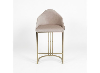 Luxe Eettafel Stoel Beige Armstoel Meubels Inrichting Zitkussen Stoelen