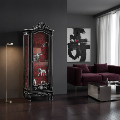 Ontwerp dressoir Italiaanse meubels Vitrine Designer luxe houten kast