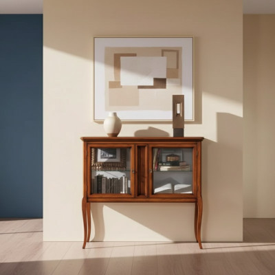 Vitrine Kasten Meubels Klassieke Vitrines Woonkamer Dressoir Hout
