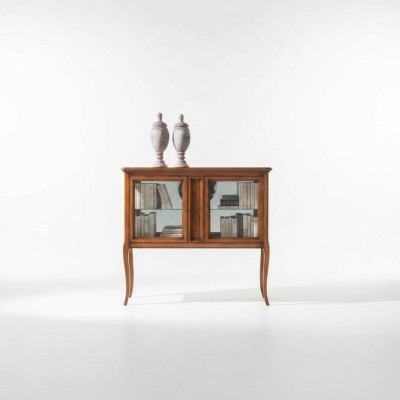 Vitrine Kasten Meubels Klassieke Vitrines Woonkamer Dressoir Hout