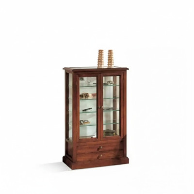 Vitrine Schrank Wohnzimmer Schränke Anrichte Italienische Möbel Holz