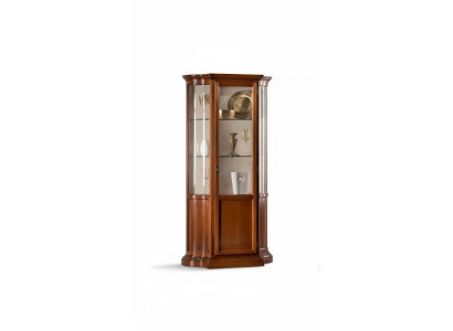 Vitrine Glas Kast Vitrine Woonkamer Hout Dressoir Italiaanse Meubels