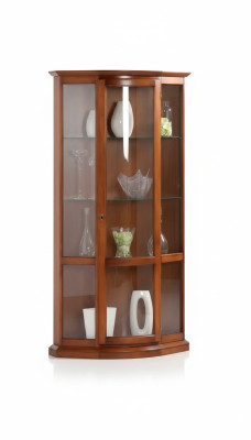 Kasten Houten Vitrine Glas Kast Vitrine Woonkamer Meubelen Dressoir