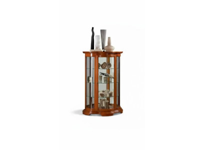 Vitrine kast Plank Woonkamer Dressoir Klassieke meubels Planken Hout