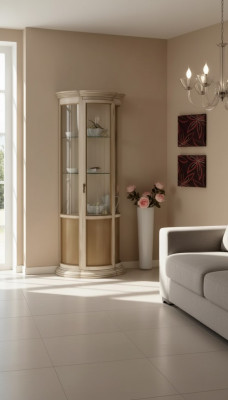 Vitrine Eetkamer dressoir Massief hout Italiaanse meubels Glazen kast Nieuw