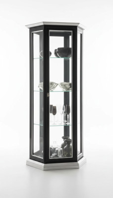 Klassieke vitrinekast vitrinekast vitrinebuffet glas Nieuw