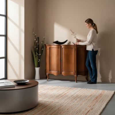 Ontwerper dressoir dressoir kast kasten houten meubelen nieuw
