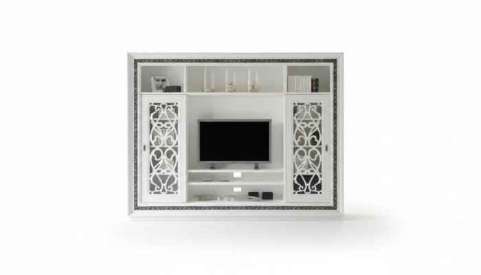 Wandmeubel Luxe wandmeubel Kast Modern meubilair Woonkamer tv Hout