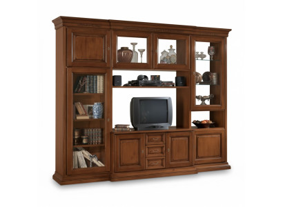 Woonkamer meubels woonkast klassiek Italiaanse stijl houten meubels nieuw