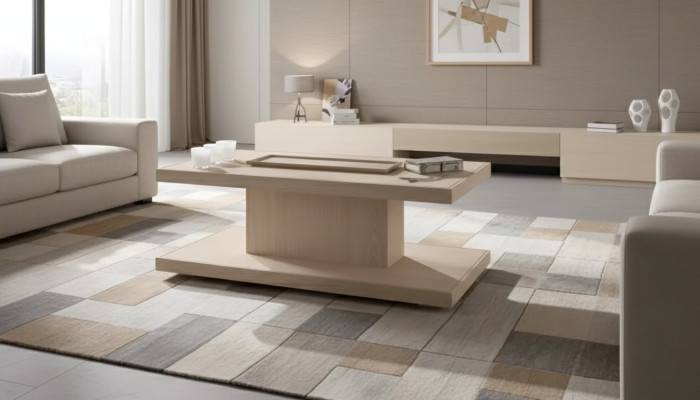 Klassieke luxe designer salontafel woonkamertafel bijzettafel hout