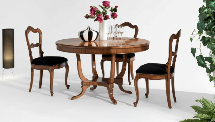 Ontwerp Ronde Tafel Eetkamer Ronde Bruine Tafels Houten Eettafel Eetkamer Nieuw