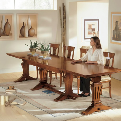 Eettafel hout Eetkamertafel Ontwerp Hout Luxe Meubels Klassiek Nieuw