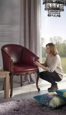 Ontwerp Bank Fauteuil Bankstel Bekleding Luxe Leren Bankstellen 1-Zits Nieuw