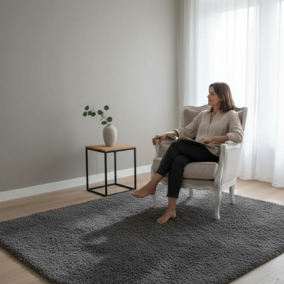 Luxe fauteuil ontwerp gestoffeerde bank woonkamer textiel 1-zits nieuw