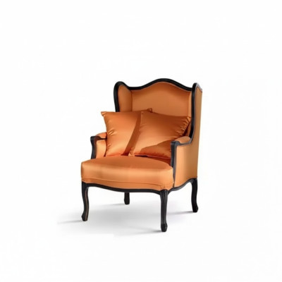 Klassieke fauteuil bank 1 zitter ontwerp textielbanken gestoffeerd nieuw