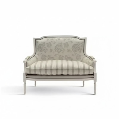 Bankstel 2-zits gestoffeerde banken Design Luxe Banken Luxe Wit Nieuw