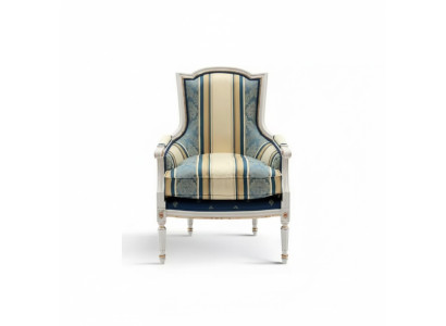 Fauteuil Bank Bekleding 1-Zits Design Luxe Bankstellen Banken Stof Nieuw