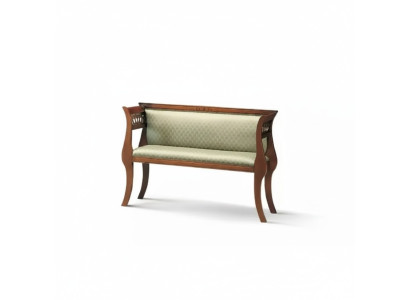 Zitbank Klassieke designer zitmeubels Woonkamer Beklede bank Bruin