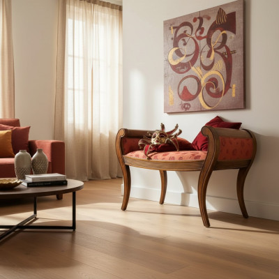 Hocker Inrichting Bank Houten Kruk Houten Zitkruk Luxe Gestoffeerde Bank