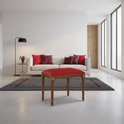 Poef Designer Poef Voetenbank Bijzettafel Woonkamer Bekleding Nieuw