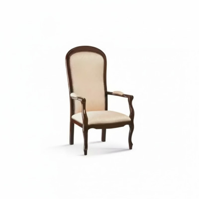 Woonkamer fauteuil 1 zits bank bekleding luxe textiel ontwerp houten meubels Woonkamer fauteuil 1 persoons bank bekleding luxe textiel ontwerp houten meubels
