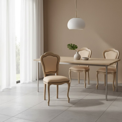 Stoelen Eetkamer Armstoel Gestoffeerde Stoel zonder Armleuning Luxe Fauteuil Nieuw