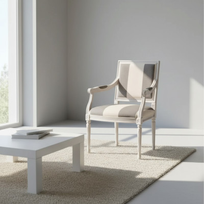 Fauteuils Klassieke eetkamer Italiaanse meubels Hout Luxe Stoel Nieuw