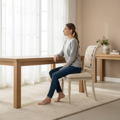 Stoelkussen Luxe Stoel Ontwerperstoel Eetkamer Houten Stoelen Ontwerp Nieuw
