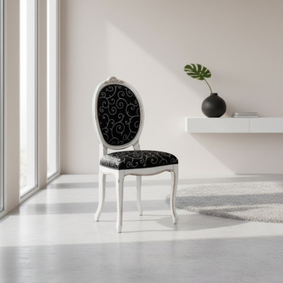Stoel Hout Italiaanse meubels Eetkamerstoelen Luxe Design Echt hout