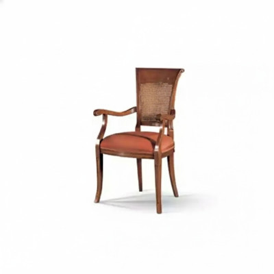 Textiel luxe meubels eetkamerstoel stoel met armleuning eetkamer design
