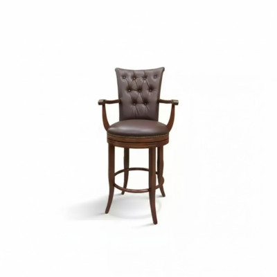 Barkruk Stoelen Stoel Ontwerper Houten Stoel Eetkamerstoel Kruk Bruin