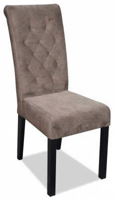 Klassieke stoelontwerper houten eetkamerstoel luxe houten armstoel.