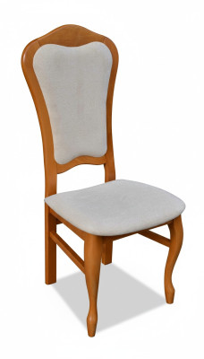 Stoel 1-zits fauteuil hout luxe meubelontwerp houten eetkamerstoel