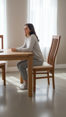 Stoel Bruin Ontwerp Woonkamer Eetkamer Hout Stoelen Bekleding Meubilair Nieuw