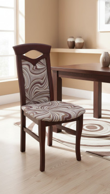 Klassieke stoelen Ontwerper stoel Houten stoel Luxe fauteuil Eetkamerstoel